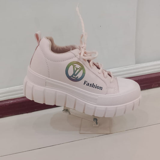 Stylish Pink Chunky Sneakers – For Trendy Everyday Fashion